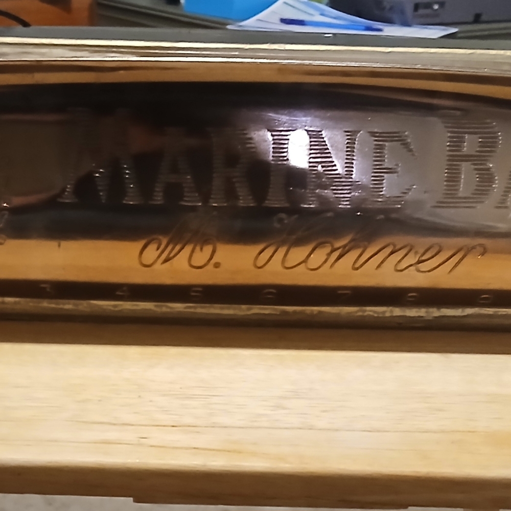 Hohner Marine Band Harmonica Display Model